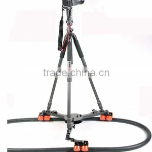 Camera Heavy Video Slider Dolly Tripod Dolly Track Wheels Moving Car thumbnail-5