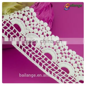 2016 Floral Pattern Lace Trim for Clothing Decoration thumbnail-2