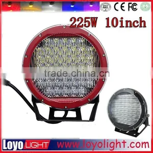 Red/black Housing Car Driving Light 10 Inch 225w Led Work Light thumbnail-1