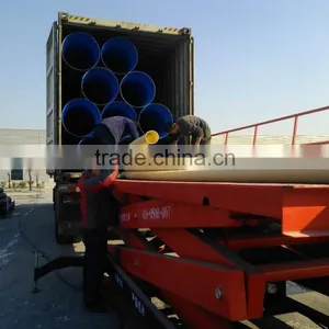 DN600 SN8 Large Plastic White PVC Corrugated Pipe thumbnail-5