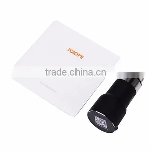 Original Xiaomi Car Charger ROIDMI Car Charger Bluetooth 4.0 FM Transmitter Total Quick Car Charger Adapter Music Play FM Radio thumbnail-6