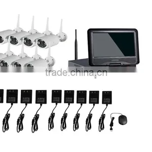 H.264 HD 4CH NVR Wifi IP Wireless Camera and NVR thumbnail-2