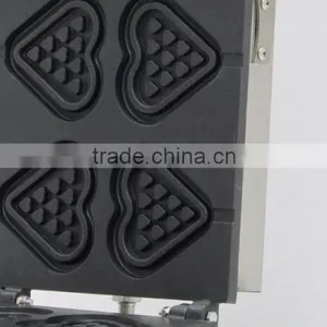 Heart Shape Waffle Maker Machine for Sale, Belgian Waffle Maker/ Commercial Waffle Maker/ Waffle Baker thumbnail-6