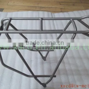 Factory Producing Titanium Bicycle Rear Rack With Sand Blast Bike Parts Capacity 25kg Bike Rear Rack thumbnail-4