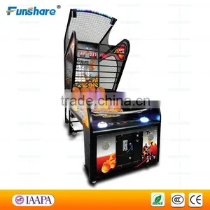 Funshare Hot Coin Operated Street Basketball Arcade Game Shooting Machine for Sale thumbnail-1