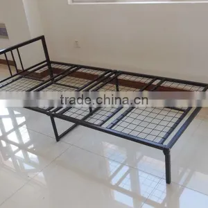 Twin Size Black Metal Bed thumbnail-1