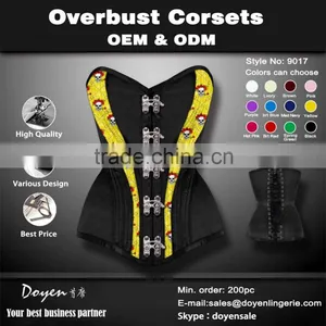 Made in China Latest Europe Fashion Sexy Lingerie Europe Bustier Corset thumbnail-1