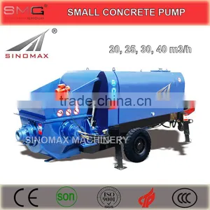 HOT Sale! 25m3/h Electric Motor Small Concrete Pump for Sale in China With Top Quality thumbnail-1