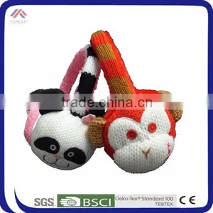 Winter Warm Knitting Lion Style Knitted Earmuffs thumbnail-1