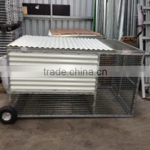 Cheaper Stainless Steel Chicken Cage With Wheels thumbnail-4