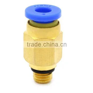 PC4-M6 Pneumatic Straight Fitting Connector for 4mm OD Tubing M6 6mm Reprap 3D Printer Printers thumbnail-1