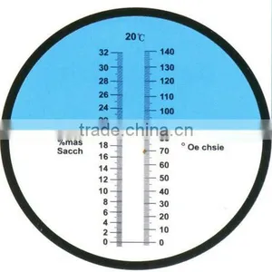 Hot Sale! Portable Hand-held Oechsle Refractometer RHB-32E ATC thumbnail-2