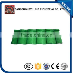 Beautiful and Classic Stone Coated Steel Roofing Tile thumbnail-4