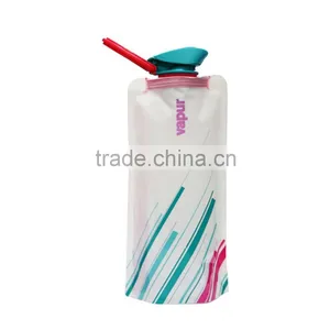PE Folding Foldable Sport Water Bottle Water Bag for Travelling thumbnail-2