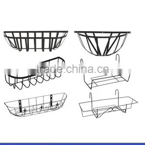 Wire Flower Basket /Metal Wire Flower Basket /Hanging Wire Flower Basket thumbnail-4