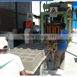 Building Construction Equipment QT6-15 Hydraulic Cement Brick Making Machine in China thumbnail-3