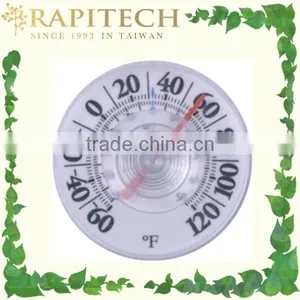 Plastic Household Decorative Wall Thermometer thumbnail-1