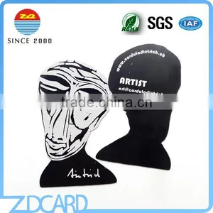 New Style Engraved Black Metal Business Card thumbnail-4