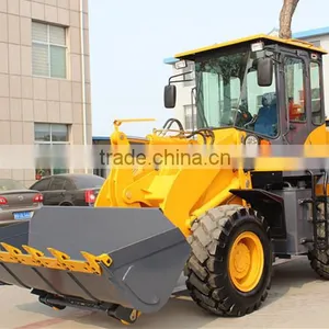 2.5tons Chinese Small Construction Machine, Front End Wheel Loader HydraulicLoading Shovels With Low Price Hot Sale thumbnail-1