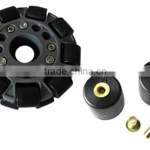 100mm Double Plastic Omni Wheel Basic 14049 thumbnail-3