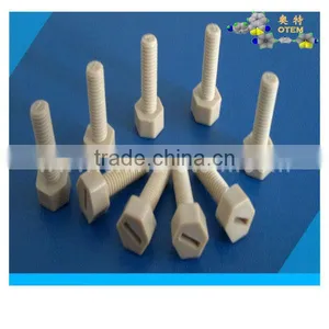 High Temperature Resistance Wear Resistance PEEK Hex Head Screws thumbnail-1