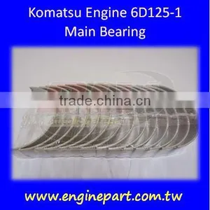 Engine 6D125-1 Main Bearing No.6150-21-8000 thumbnail-1