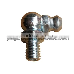 M6x1 Grease Nipple 90 Angle Zinc Plated Steel thumbnail-3
