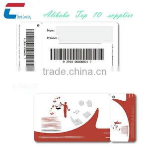 Customerized Promotion Triple PVC Breakaway Combo Card With QR Code/Bar Code thumbnail-4