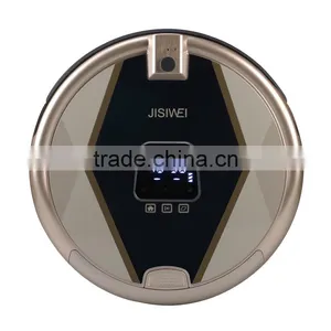 24w 14.8V 2.6Ah Li-ion Battery Golden Smart Robot Cleaner Vacuum Cleaner Robot With Wifi APP Remote Control and Camera thumbnail-3