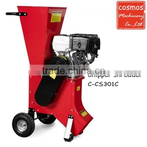13HP Gasoline Manual Wood Chipper Shredder For Sale thumbnail-1