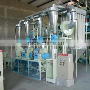 20TPD Steel Structure Grain Flour Powder Mini Grinding Machine Maize Grinding Machine for Flour Milling Line thumbnail-3