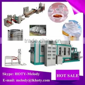 2016 Designed ps Foam Lunch Box Making Food Container Packing Machine thumbnail-1