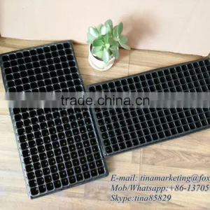 Professional Design PS Type Plastic Vegetable Planting Nursery Seed Starting Tray With 200 Holes thumbnail-1
