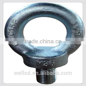Galvanized DIN580 Eye Bolt Factory thumbnail-3