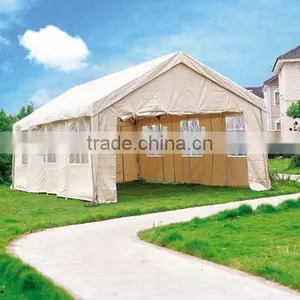 4*6m Strong Frame With Heavy Duty Roof and Sidewalls Car Canopy thumbnail-1