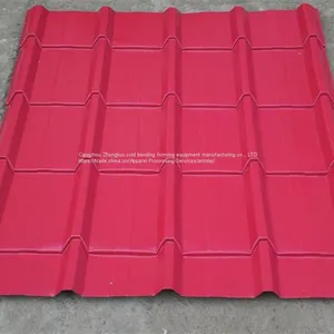 Trapezoid Steel Tile Forming Machine For Glazed Sheet thumbnail-3
