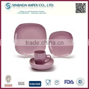 China Manufacture Chocolate Color Ceramic Dinner Set / Ceramic Tableware thumbnail-1