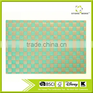 PP Plaid Placemats Washable Heat-resistant for Dining Table 45*30CM (Set of 12) thumbnail-1