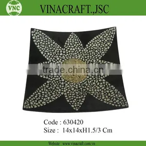 Vietnam Lacquer Plate thumbnail-1