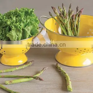 Wholesale Kitchen Food Washing Self Draining Pasta Bowl Wide Grip Handles thumbnail-3