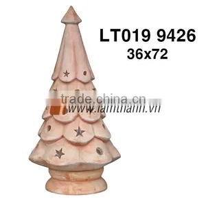 Vietnam Pottery Garden Ornament Decorative Terracotta Pine thumbnail-1