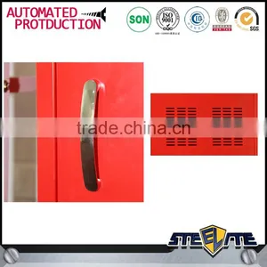 Apartment Metal Locker Kid Wardrobe Single Door Metal Wardrobe thumbnail-4