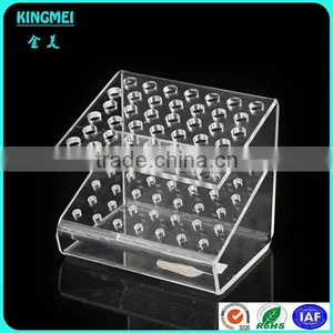 27 Slots Fashion Clear Custom Acrylic Makeup Brush Holder Manufacturer thumbnail-5