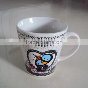 V Shape Funnel Stoneware Tea Coffee Mug thumbnail-2