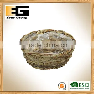 Bark Woven Oval Flowerbox thumbnail-1