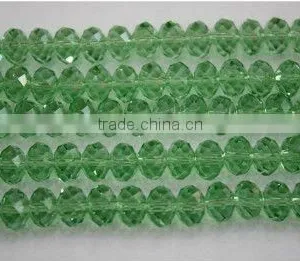 Green Faceted Fashion Crystal Glass Beads thumbnail-1