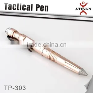 ALUMINUM TACTICAL PEN GLASS BREAKER SELF DEFENSE COMBAT CAR ESCAPRE TOOL thumbnail-4