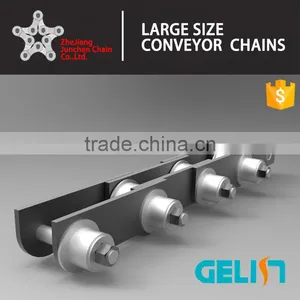 Custom-made Apron Feeder Conveyor Chain With Side F Roller thumbnail-1