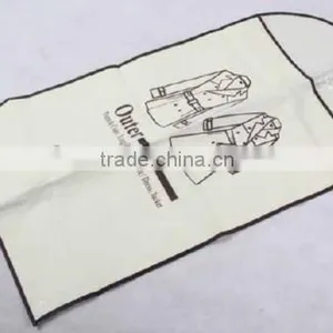 2015 Hot Sale PEVA and Non-woven Garment Suit Bag Suit Cover thumbnail-2
