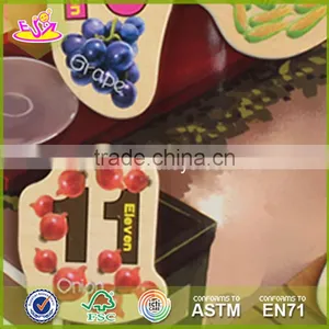 Wholesale 23 Pieces Kids Wooden Magnetic Toys Funny Children Wooden Magnetic Toys W14J002 thumbnail-5